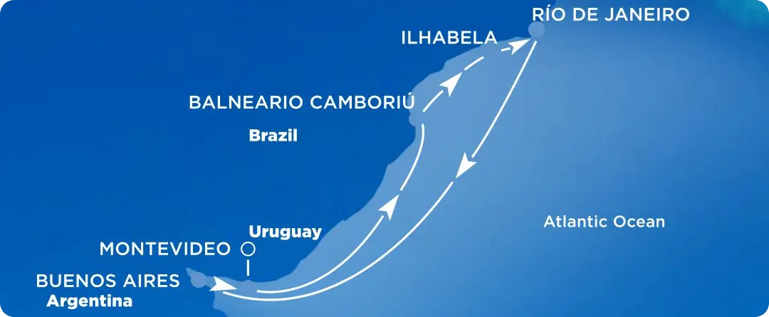 itinerario crucero - full travels